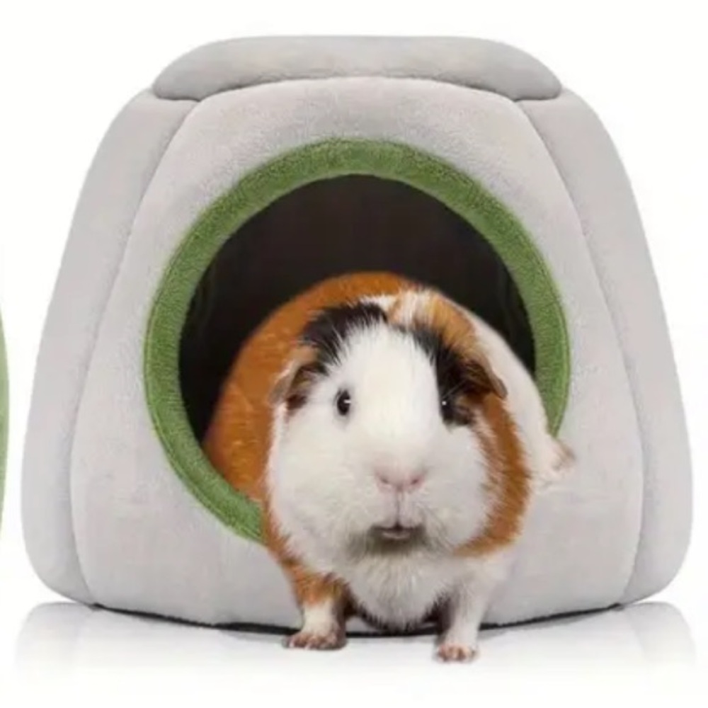 Green and Gray Cozy Small Pet Cages